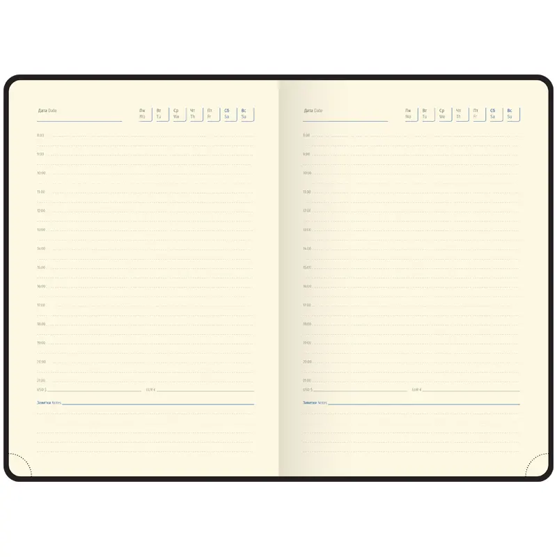 Օրատետր առանց թվագրության, A5 ֆորմատի, "Vivella Prestige", 160 թերթ, թղթի հաստությունը 70գր.