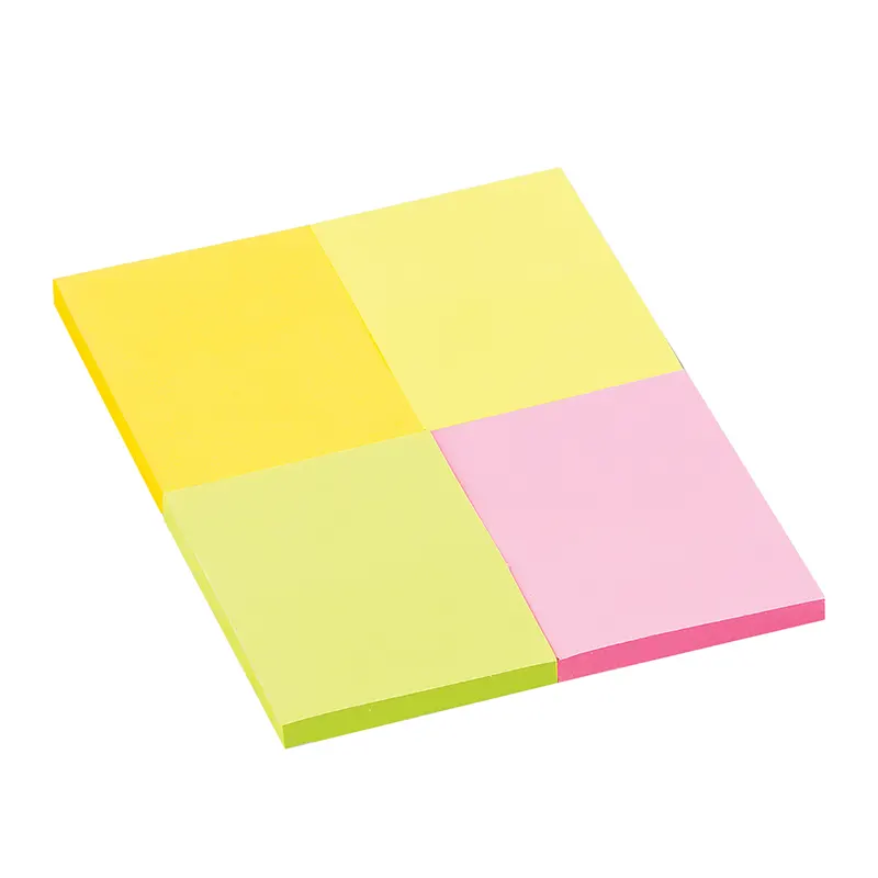 Sticky Notes, 38mm x 51mm, 200 pages, 4 colors.