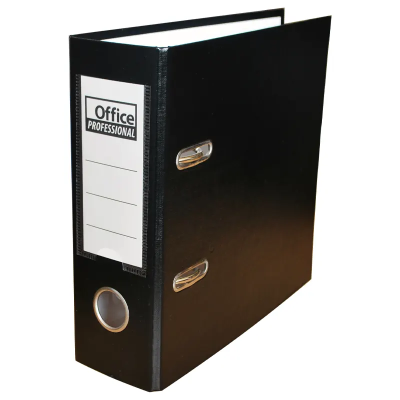 Lever box files with edge protector, A5 size, 2 rings, 8cm