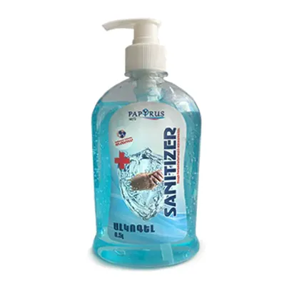 Ալկոգել, ձեռքի հակամանրէային ախտահանիչ, սպանում է 99.9% մանրէներ,  75% ալկոհոլի պարունակություն, 500 մլ