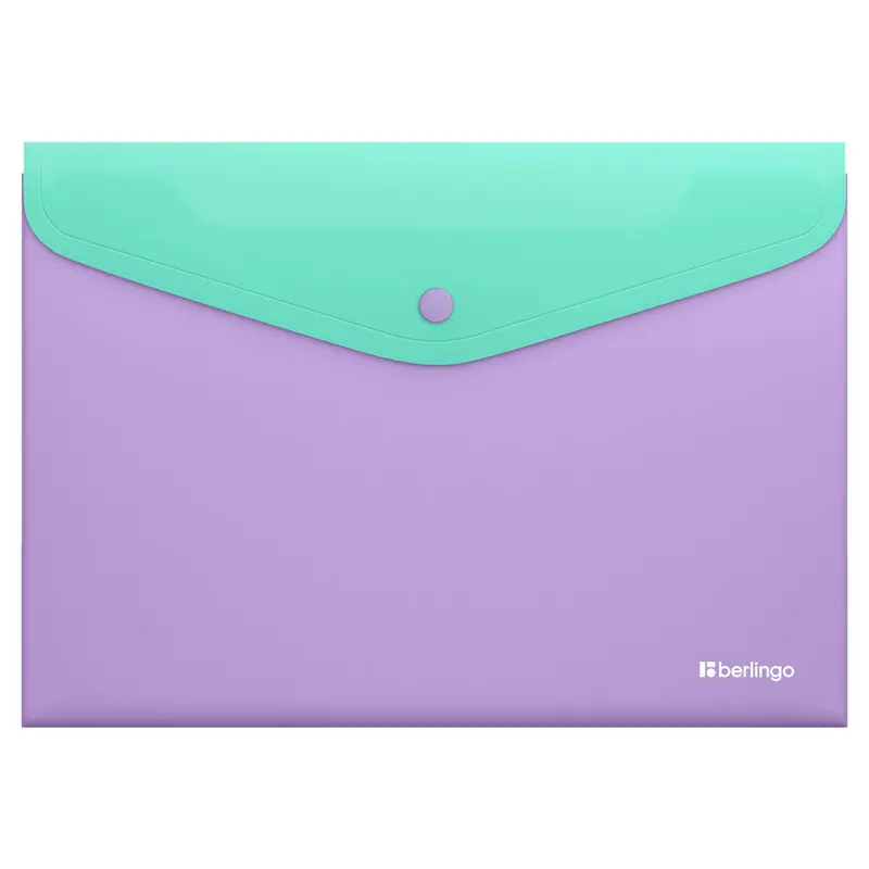 Button-type file, A4, transparent, 200 microns