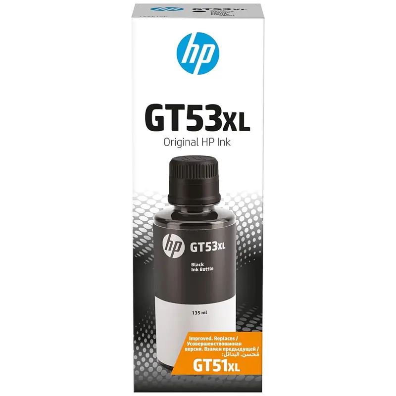 HP 1VV21AE BLACK (135m) (GT53XL/HP Ink Tank 415/500/615) օրիգինալ