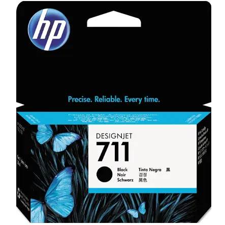 Քարթրիջ HP DJ CZ129A (№711), BLACK 38-մլ