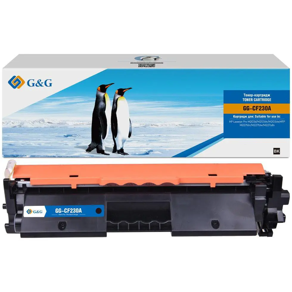 Քարթրիջ HP LJ CF230A (№30A) (GG-CF230A / Toner Cartridge 051-MPS), BLACK 1.6K G&G