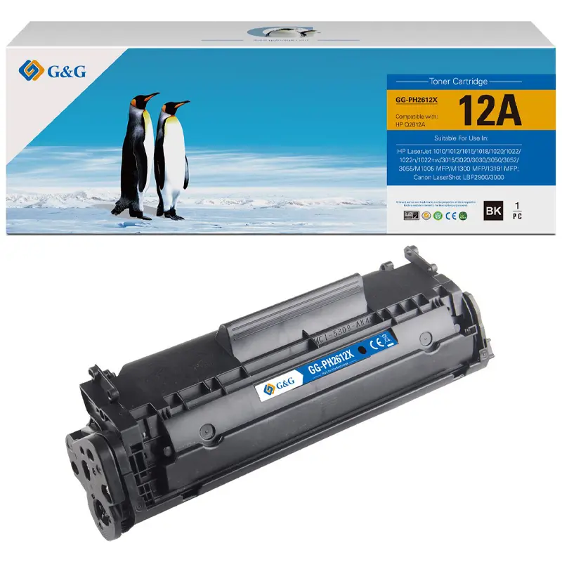 Քարթրիջ HP LJ Q2612A (GG-Q2612A Universal) 2K