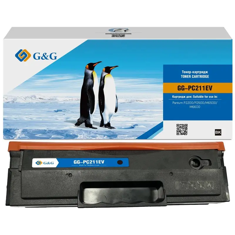 Քարթրիջ PANTUM P2200 / M6500 (GG-PC-211EV-MPS) 1,6K սև G&G