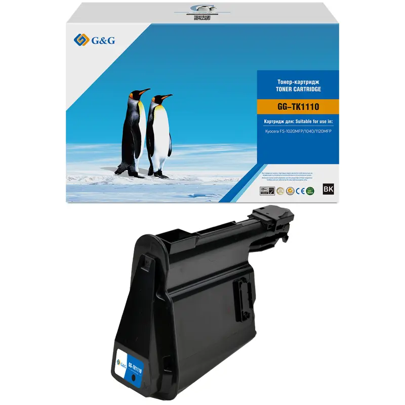 Տոներ - Քարթրիջ KYOCERA MITA TK-1110 (GG-TK-1110-MPS) (FS-1040 / 1020MFP / 1120MFP) 2,5K G&G