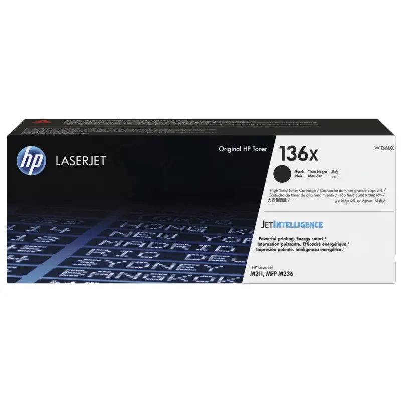 Քարթրիջ HP LJ Pro M211d / M236d  W1360X (№136X), BLACK