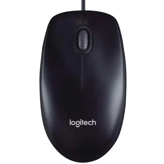 Мышка поводная Logitech Mouse M90 GREY (L910-001793)