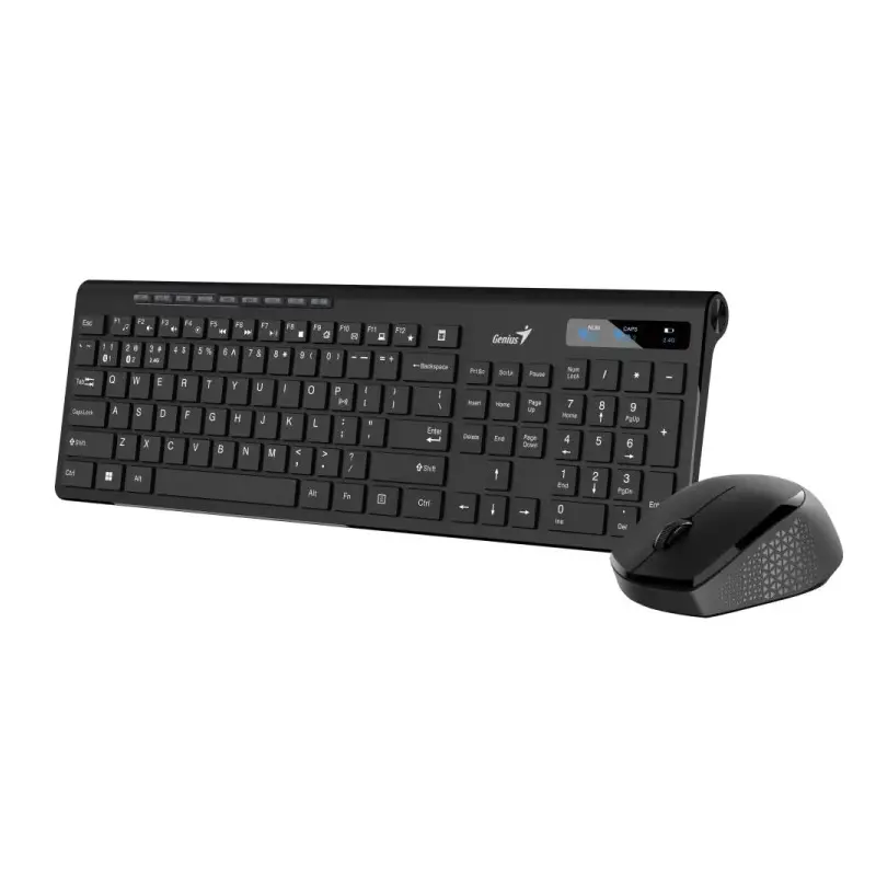 Wireless keyboard + mouse, bluetooth connection, plug USB, W8230
