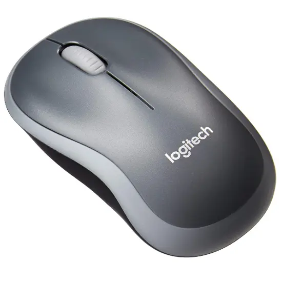 Logitech Mouse M185 SWIFT, wireless,, connection type, USB, one AA battery, GREY (L910-002252)