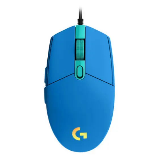 Проводная мышь Logitech G102, 8000 dpi, соединение USB