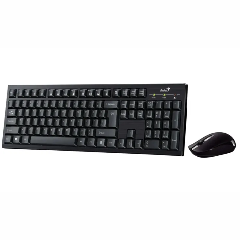 Wireless keyboard + mouse, Wireless connection, plug USB, KM-8101
