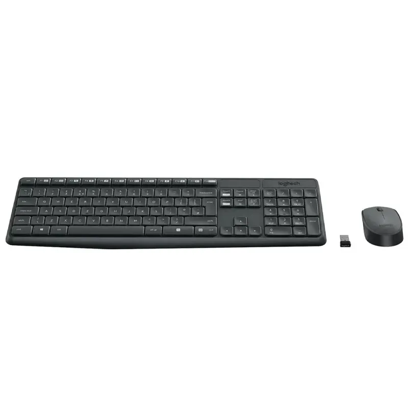 Беспроводная клавиатура и мышь Logitech Keyboard MK235 (L920-007948)