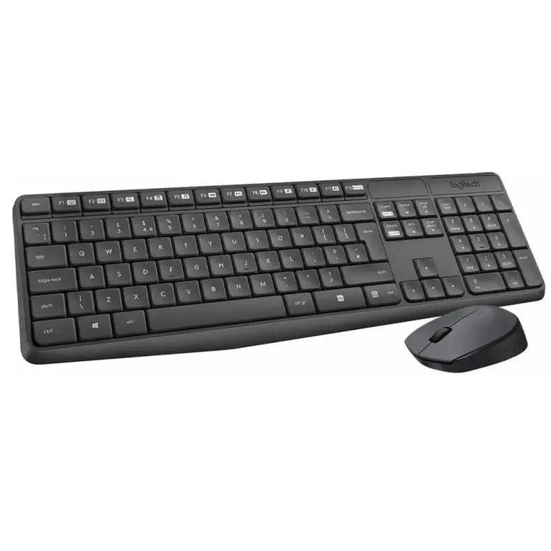 Беспроводная клавиатура и мышь Logitech Keyboard MK235 (L920-007948)
