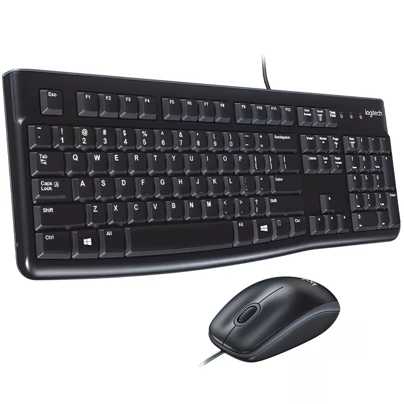 Wired keyboard and mouse Logitech MK120 (L920-002561)