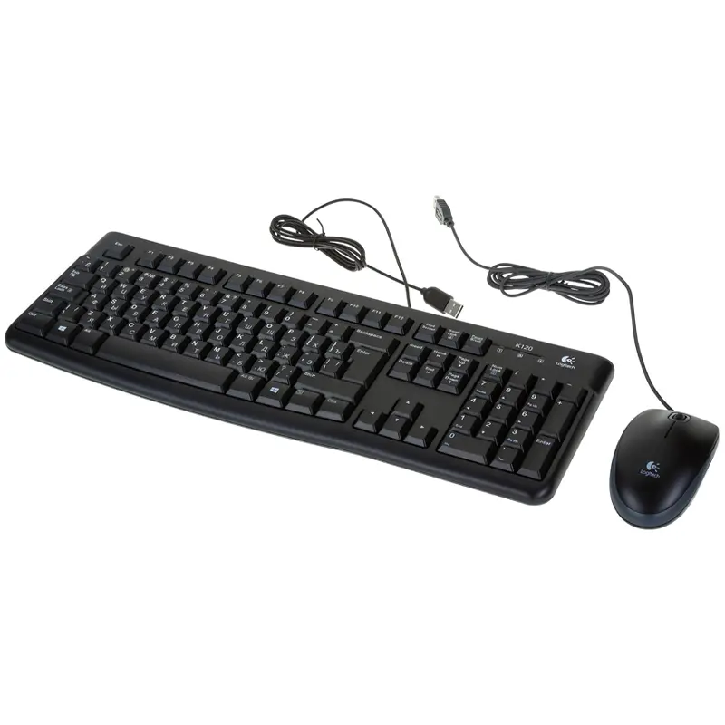 Wired keyboard and mouse Logitech MK120 (L920-002561)