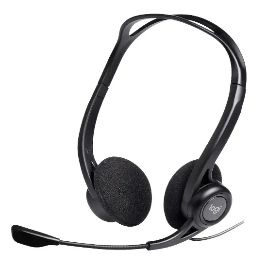 Наушники Logitech PC960-EMEA, микрофон с шумоподавлением USB-A (L981-000100)