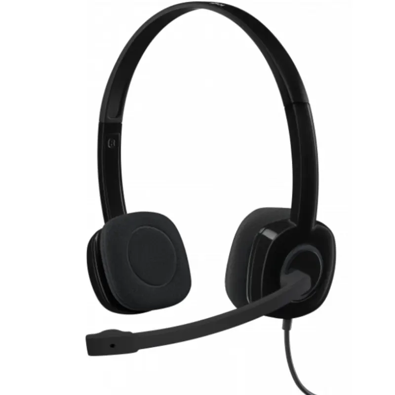 Стереонаушники Logitech H151 с микрофоном с шумоподавлением (L981-000590)