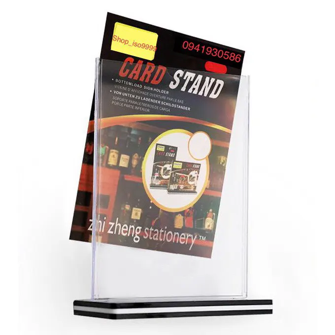 Stand-signboard plastic, A4