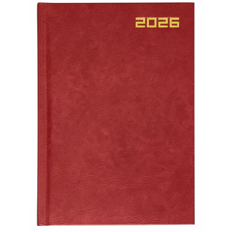 Օրատետր 2026 թ-ի համար A5 ֆորմատի անգլերեն լեզվով, պինդ կազմով