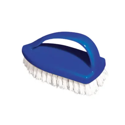Iron shaped hand brush