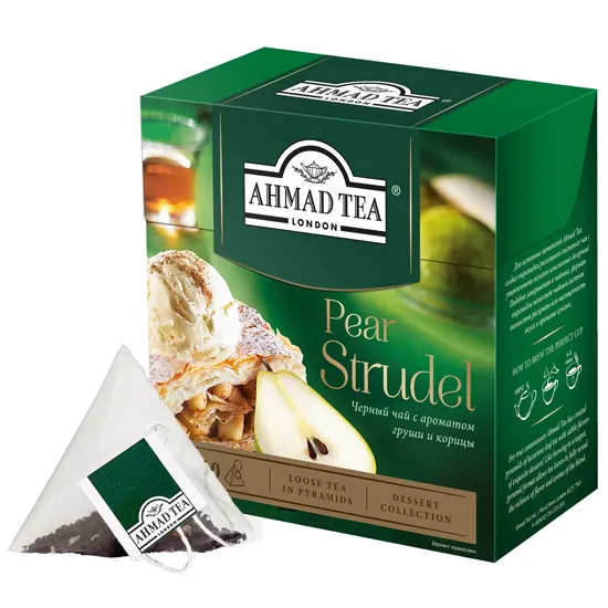 Թեյ  բուրգաձև փաթեթներով: Տուփի մեջ 20 հատ