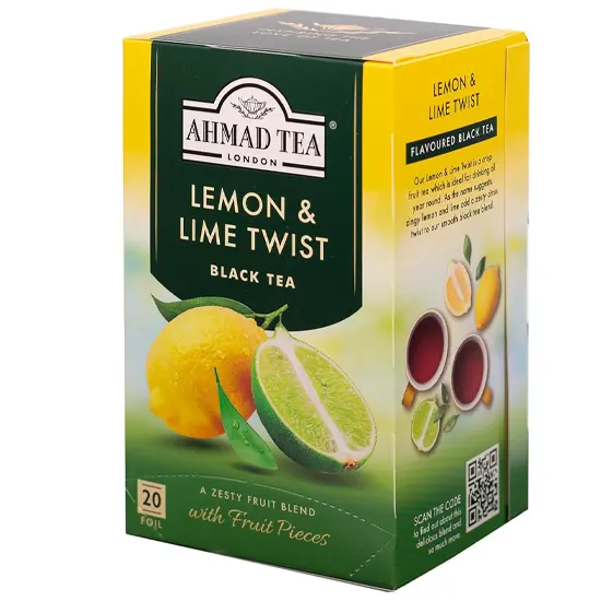 Թեյ ՝ փայլաթիթեղյա փաթեթներով։ Տուփի մեջ 20 հատ