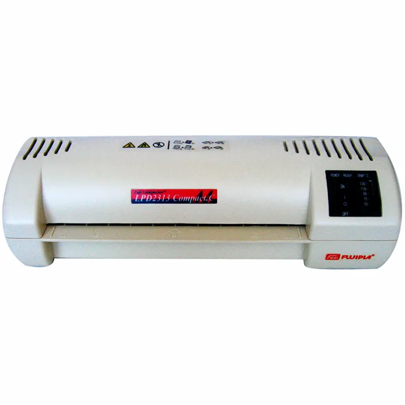 A3 Laminator: Laminating width - 240mm, speed - 0,3 m/min, thickness - max 0,6mm. Weight - 1,6 kg, dimensions - 450(L)*159(W)*72(H) mm.