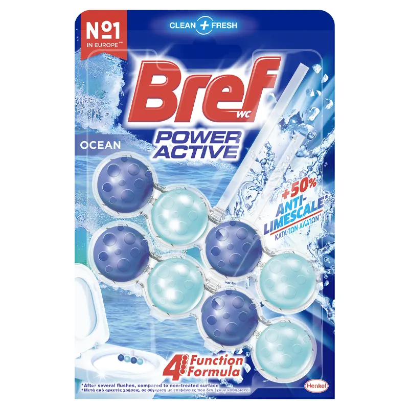 Զուգարանակոնքի աղտահանիչ / օդաթարմեցուցիչ միջոց, 2 շարքով