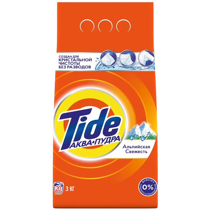 Ավտոմատ լվացքի փոշի Tide,  3 կգ