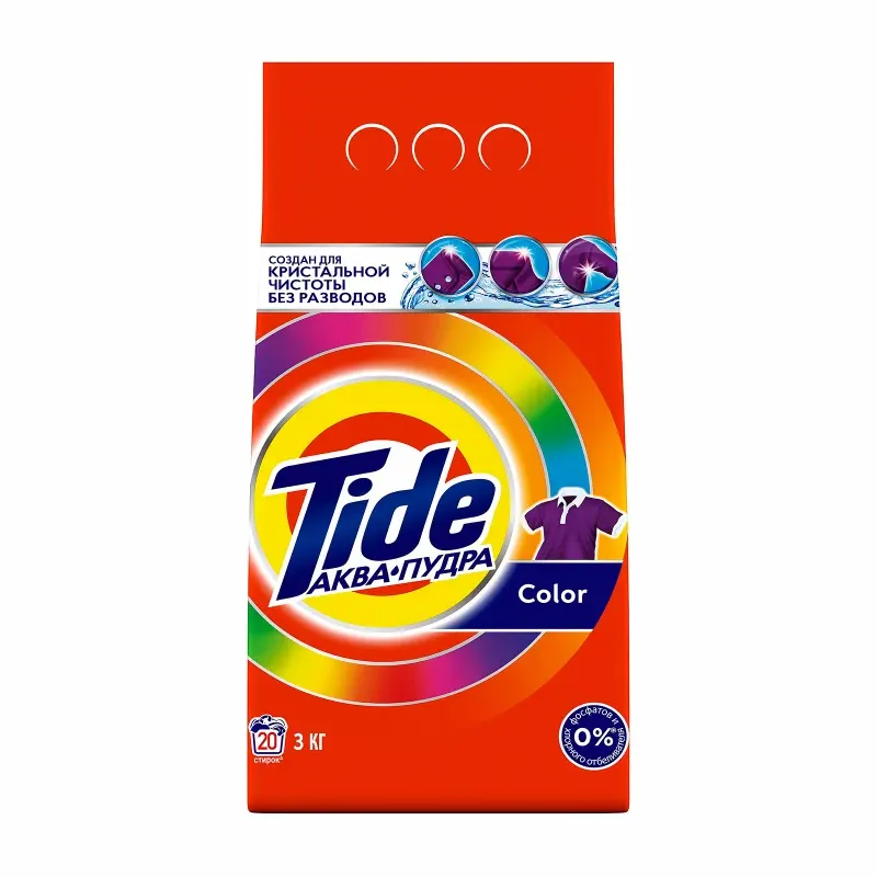 Ավտոմատ լվացքի փոշի Tide,  3 կգ