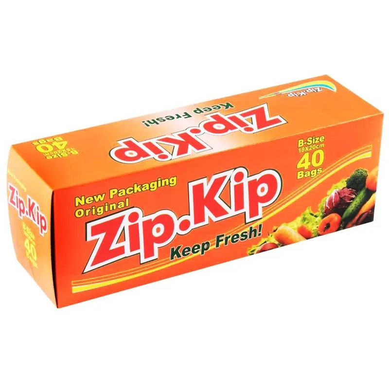 Zip lock bags for food, 18 x 14 cm, 50 pieces