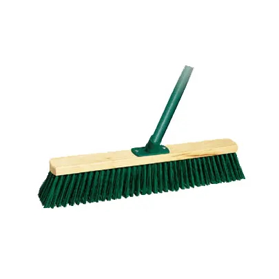 Wooden broom 35 mm with handle 110cm.