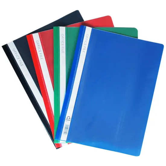 Արագակարներ պլաստիկ,  A4 ֆորմատի գունավոր, 12 հատ