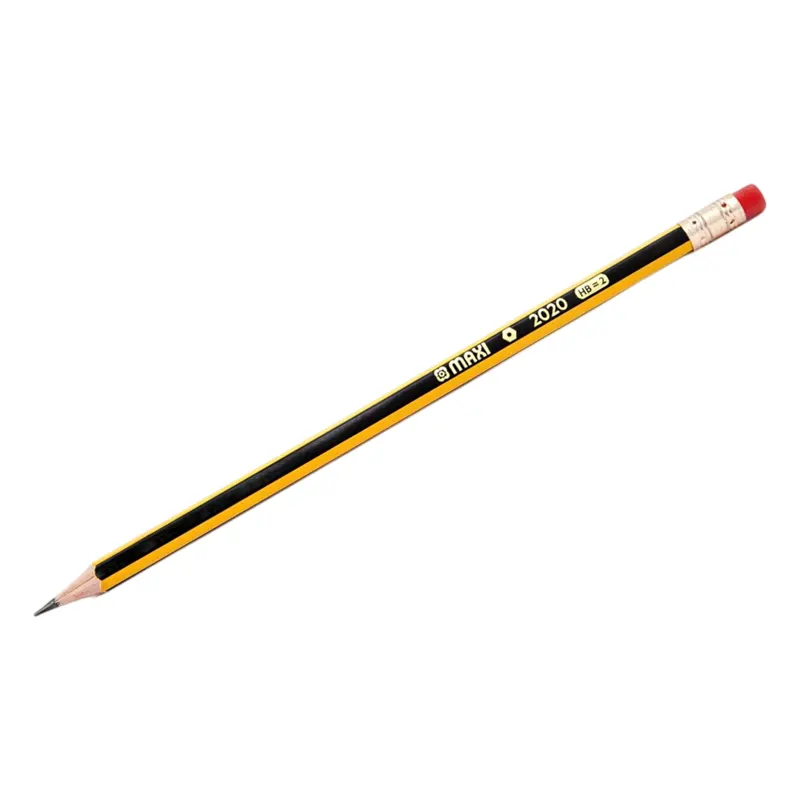 Pencil 2HB, with eraser