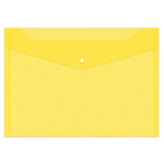 Թղթապանակ կոճակով, A4 ֆորմատի, թափանցիկ