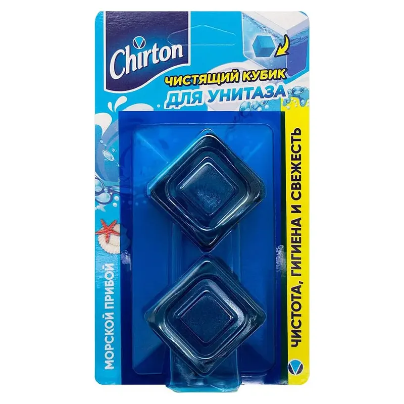 Toilet cleaning tablet, sea freshness 2 x 50 g