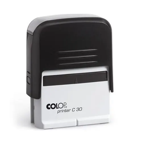 Stamp empty Colop Printer C30 , size 18 x 47  mm.