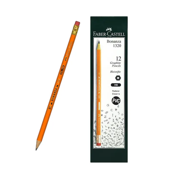 Pencil with eraser