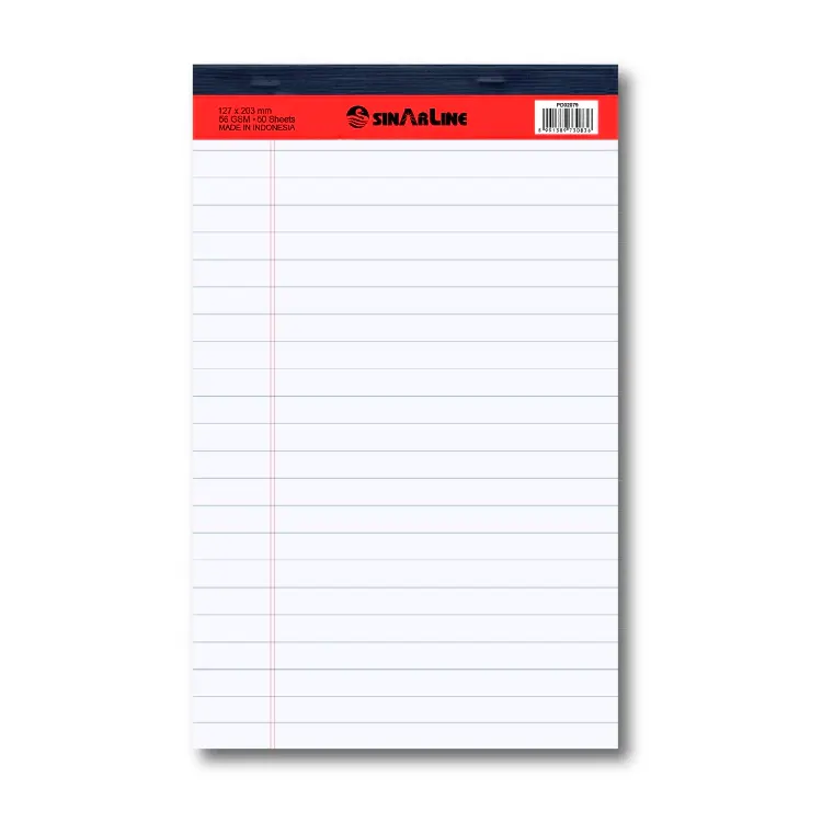 Legal pad, lined, 40 perforated pages, А4