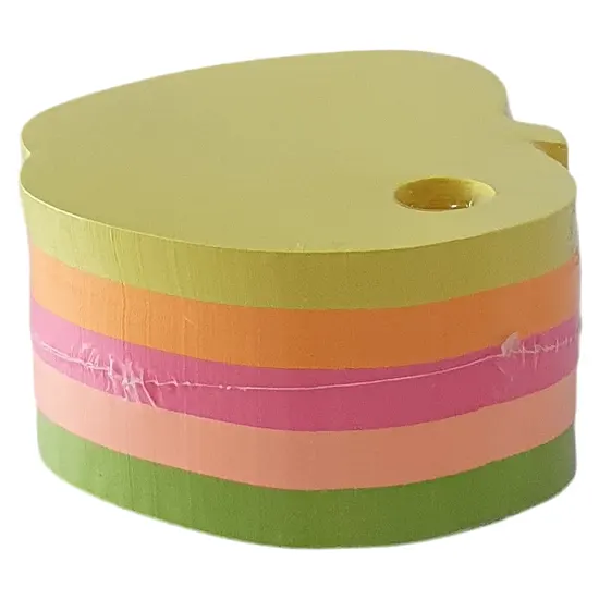 Թերթիկներ նշումների համար, կպչուն, 5 վառ գույներ, 400 թերթիկ