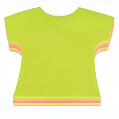 Թերթիկներ նշումների համար, կպչուն, 5 վառ գույներ, 400 թերթիկ