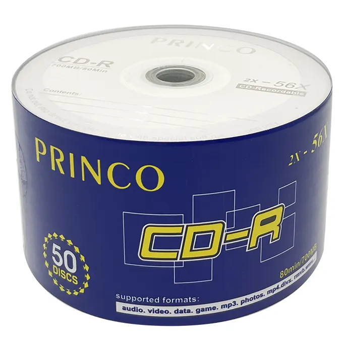 CD-R disk, 700 Mb, 52x, 50 pcs