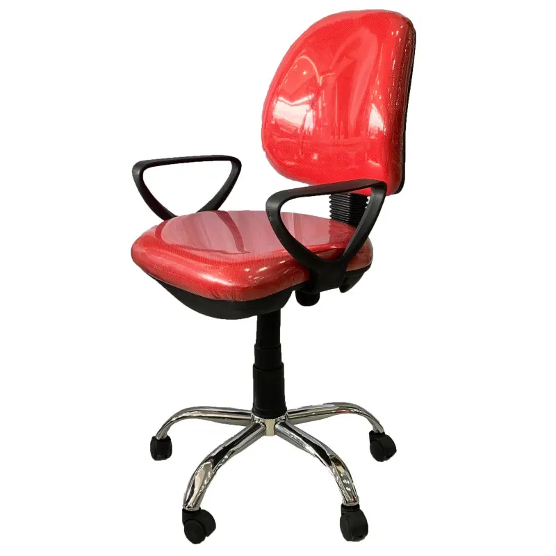 Metal legs, plastic wings. Rising - falling, adjustable mechanism. The seat and backrest are made of high-quality fabric