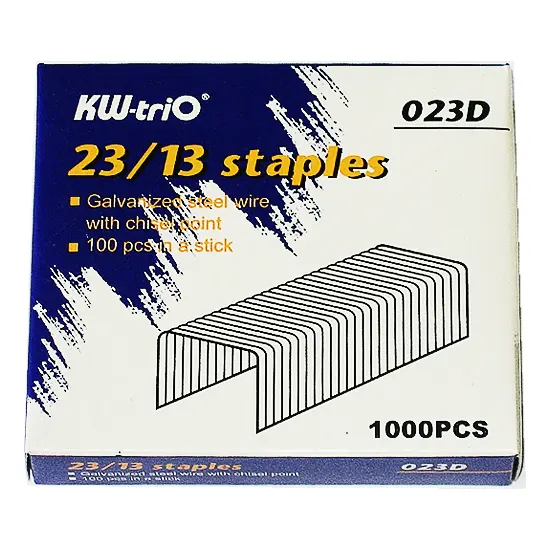 Staples No 23/13, 1000 pcs., staples 70-100 pages.