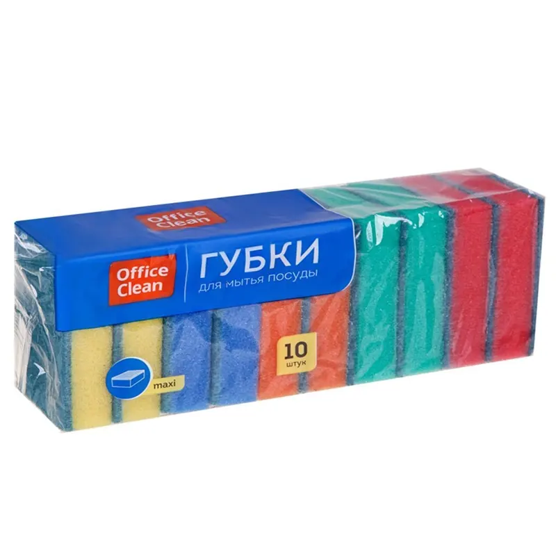 Սպունգ սպասք լվանալու համար, տուփի մեջ 10 հատ