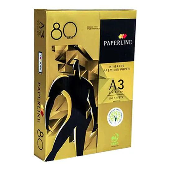 Paper A3 for printers and copiers,  80gsm, 500 sheets, white, А+ class, for daily use.