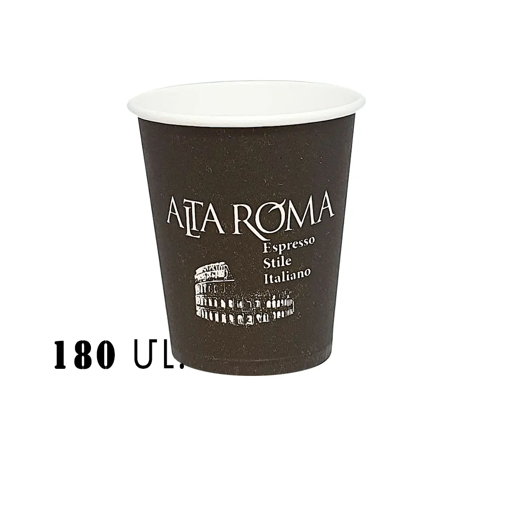 Cup disposable paper, 180 ml, 50 pcs per pack.