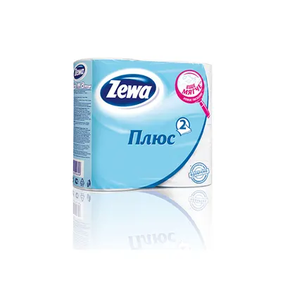 Զուգարանի թուղթ  2 շերտ, 184 թերթ, թերթերի չափերը 9.5*12.5սմ, փաթույթի երկարությունը 23 մ։ Փաթեթում 4 հատ